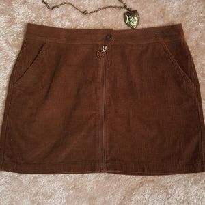Vintage UNIONBAY Corduroy Mini Skirt